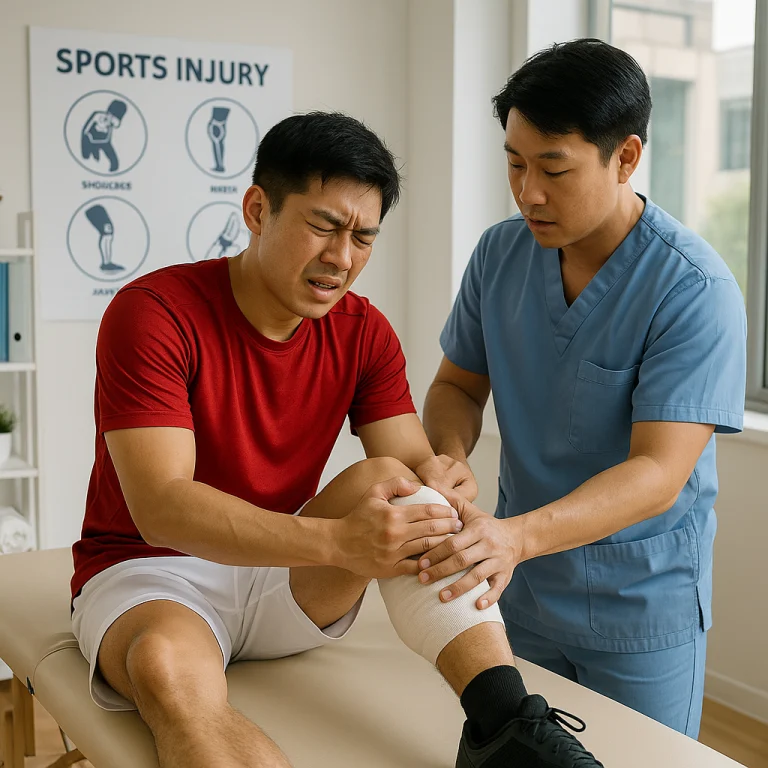 การบาดเจ็บจากการเล่นกีฬา